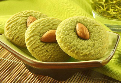 Green tea crisp